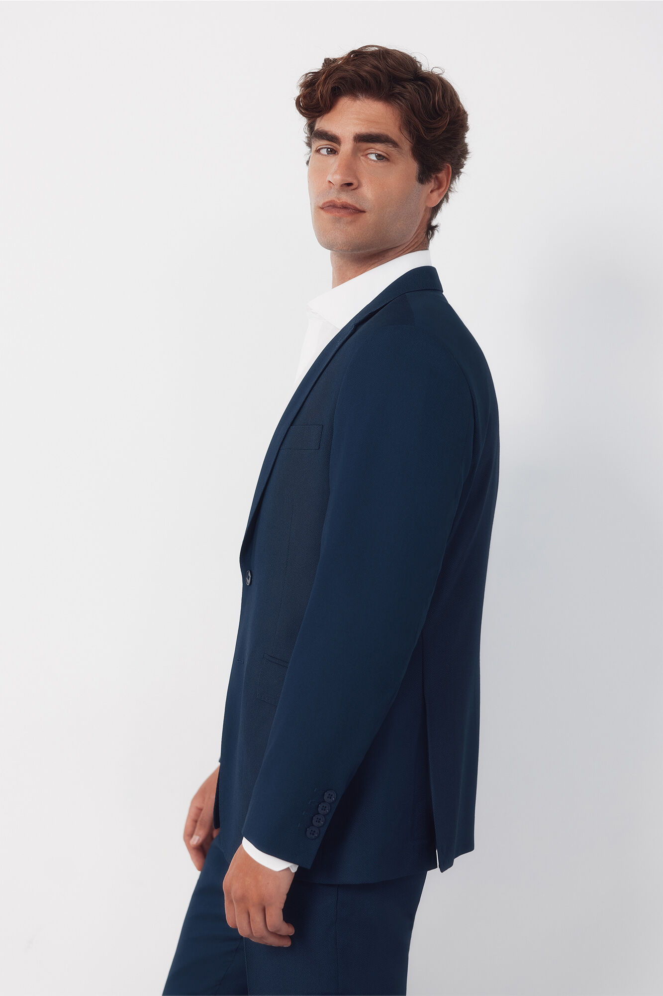 Cortefiel Americana traje estructura Serie XXI azul&oacute;n Azul oscuro
