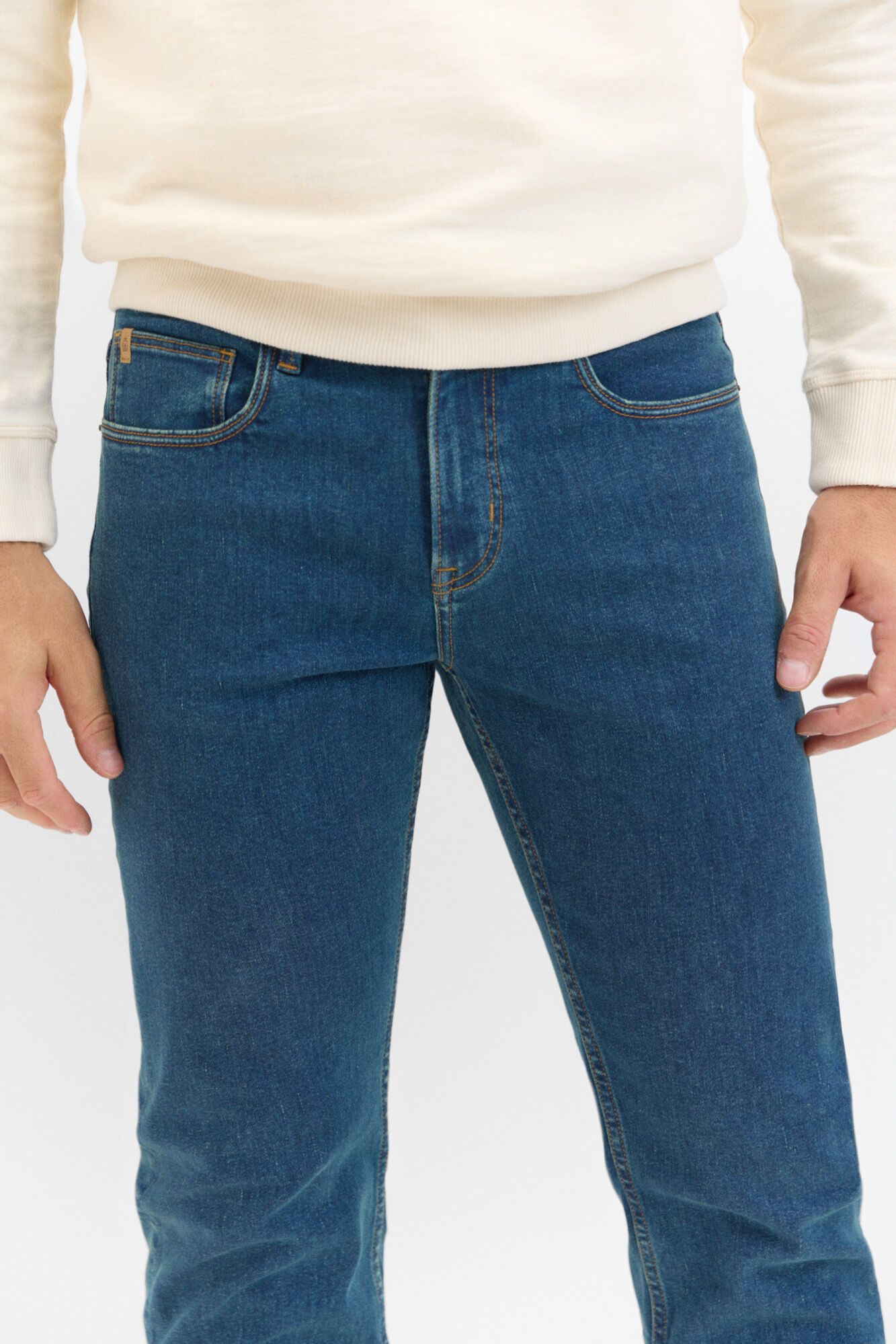 Cortefiel Pantal&oacute;n vaquero slim fit dynamic Azul