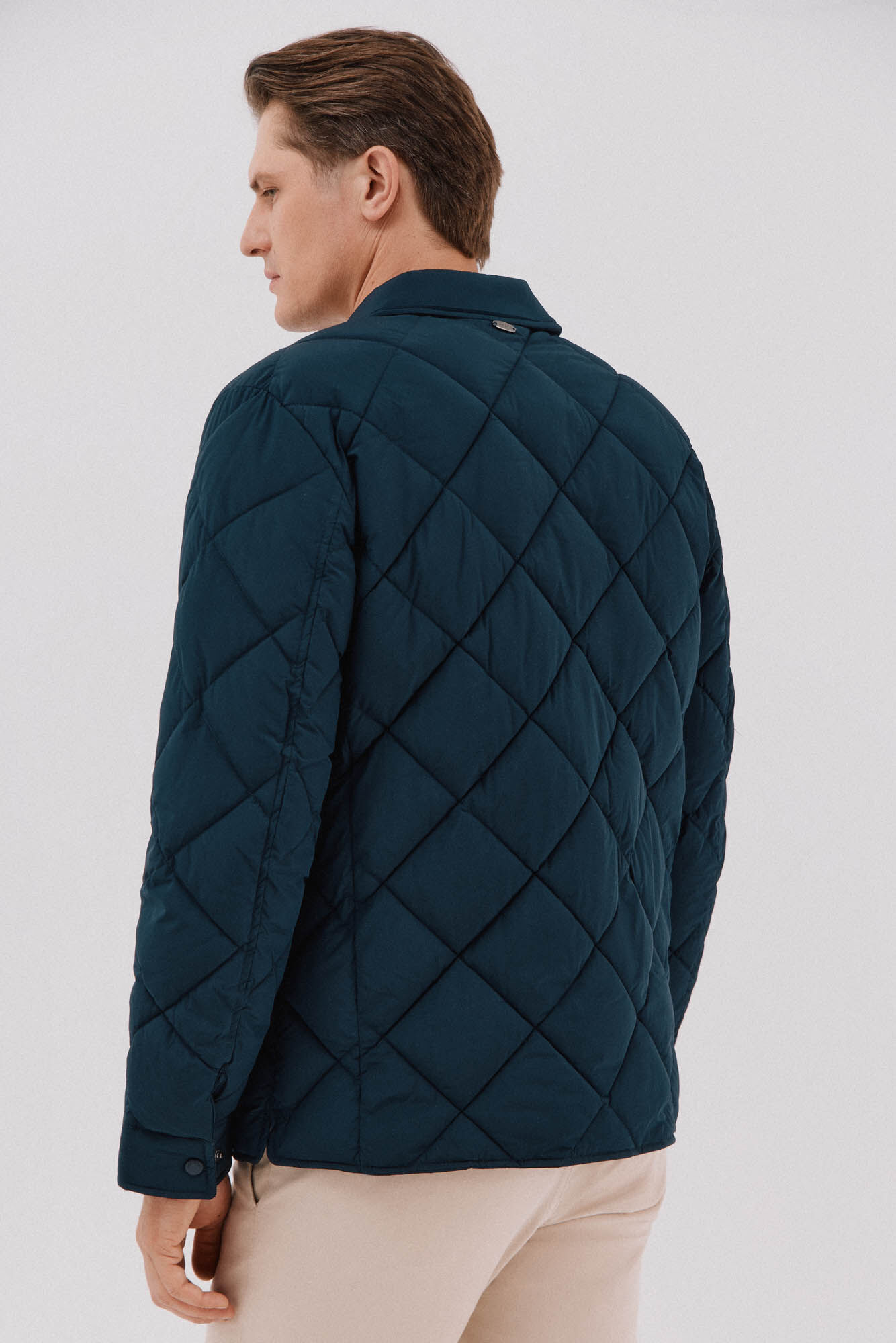 Cortefiel Sobrecamisa acolchada Azul marino