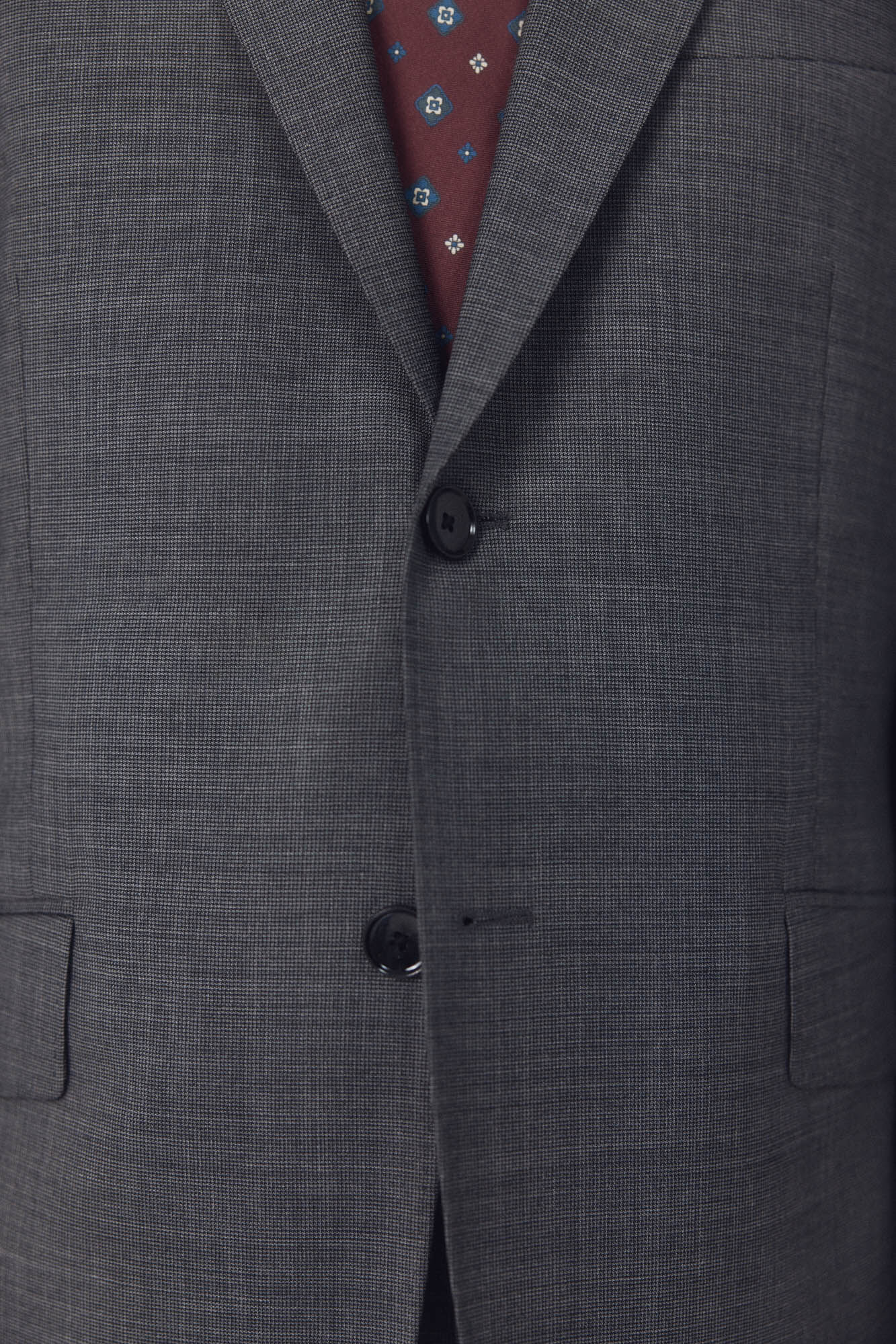 Cortefiel Americana traje dynamic estructura gris Gris oscuro