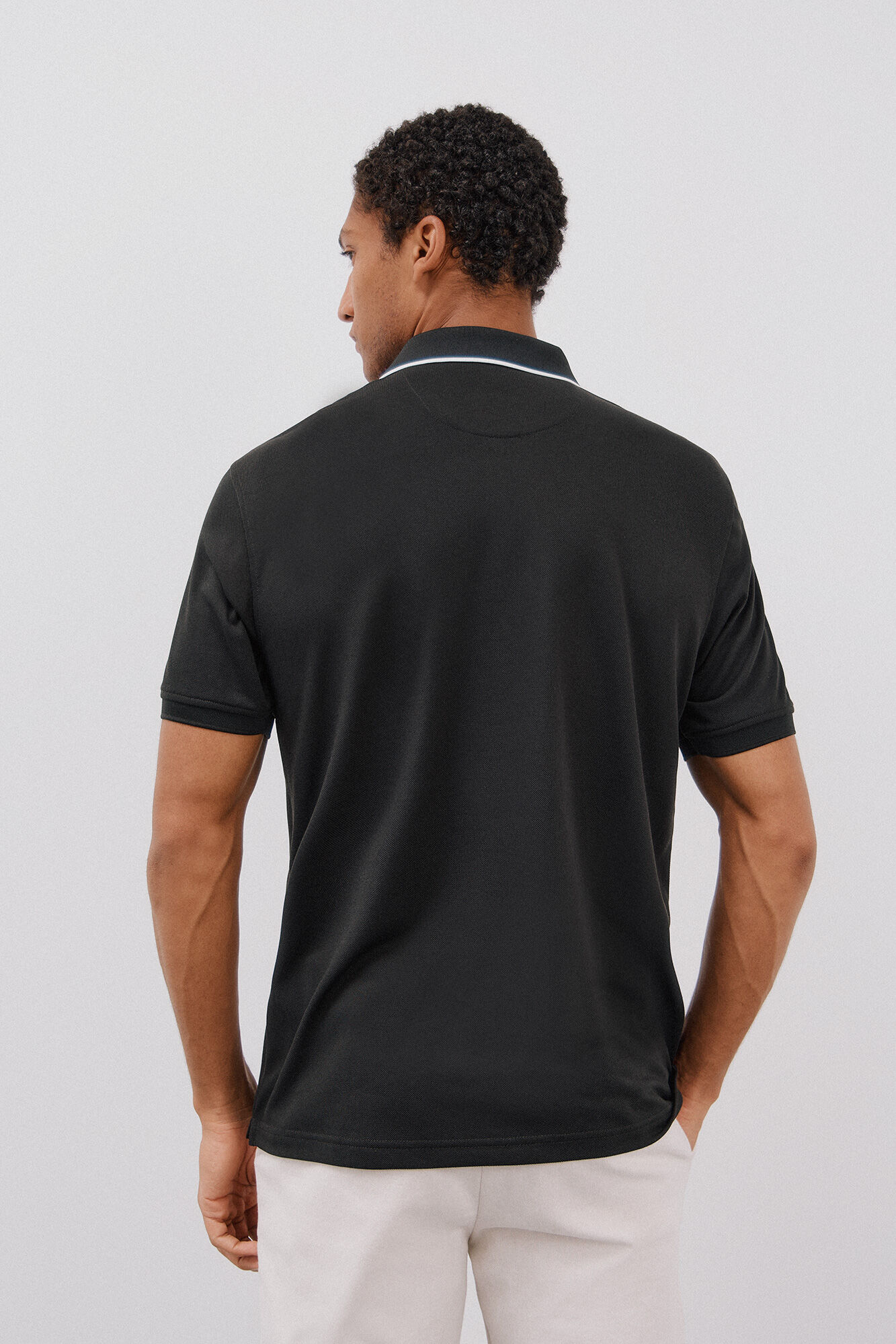Cortefiel Polo coolmax&reg;  Negro