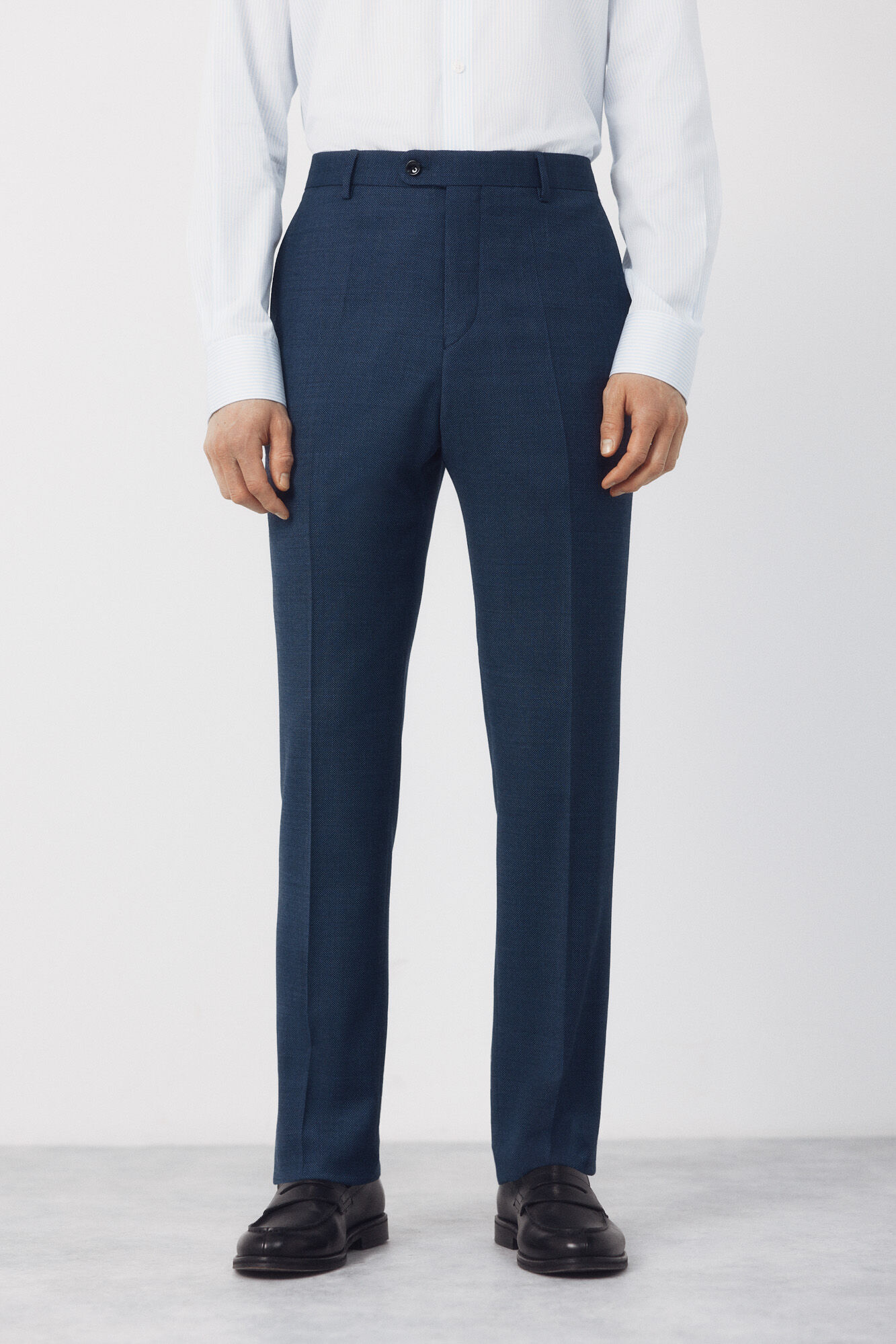 Cortefiel Pantal&oacute;n de traje ojo de perdiz COOLMAX&reg;