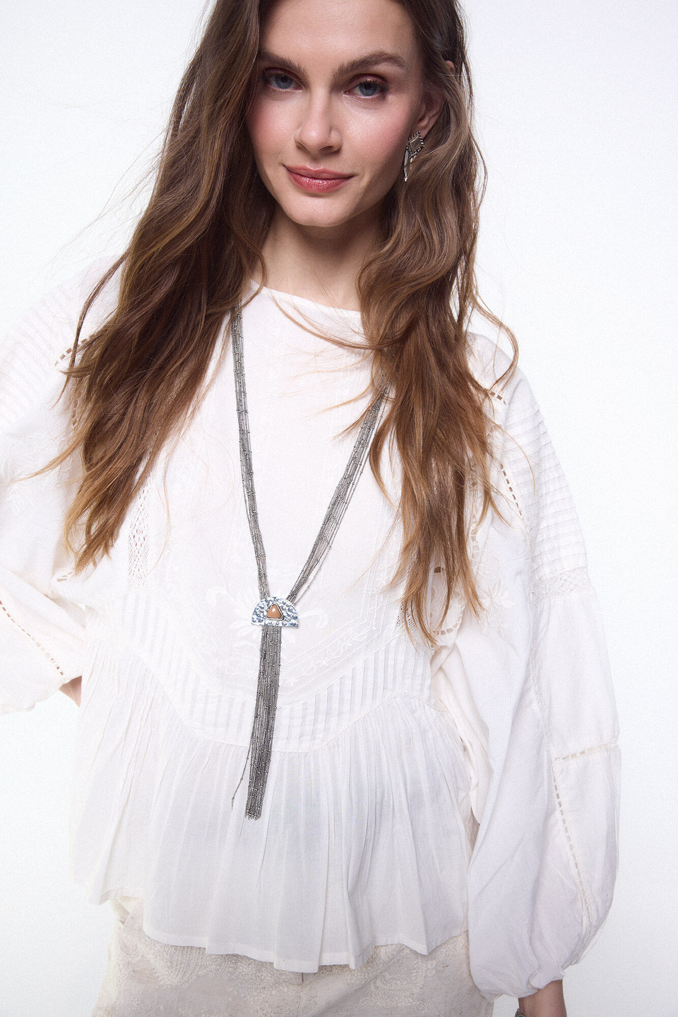Slowlove Blusa bordada