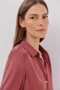 Cortefiel Camisa satinada