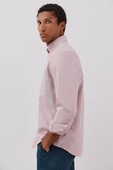 Cortefiel Camisa oxford lisa Granate