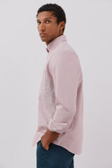 Cortefiel Camisa oxford lisa Granate