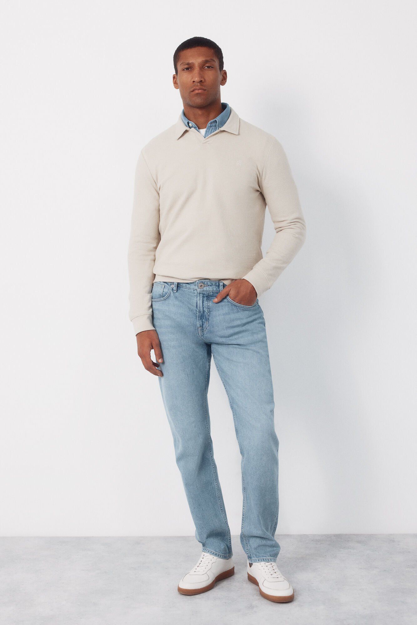 Cortefiel Pantal&oacute;n vaquero ligero regular fit