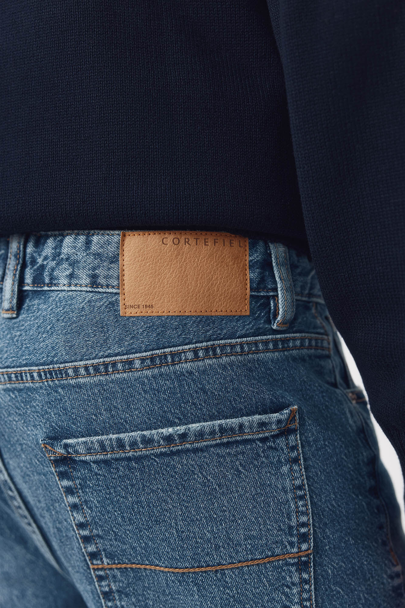 Cortefiel Pantal&oacute;n vaquero regular fit Azul