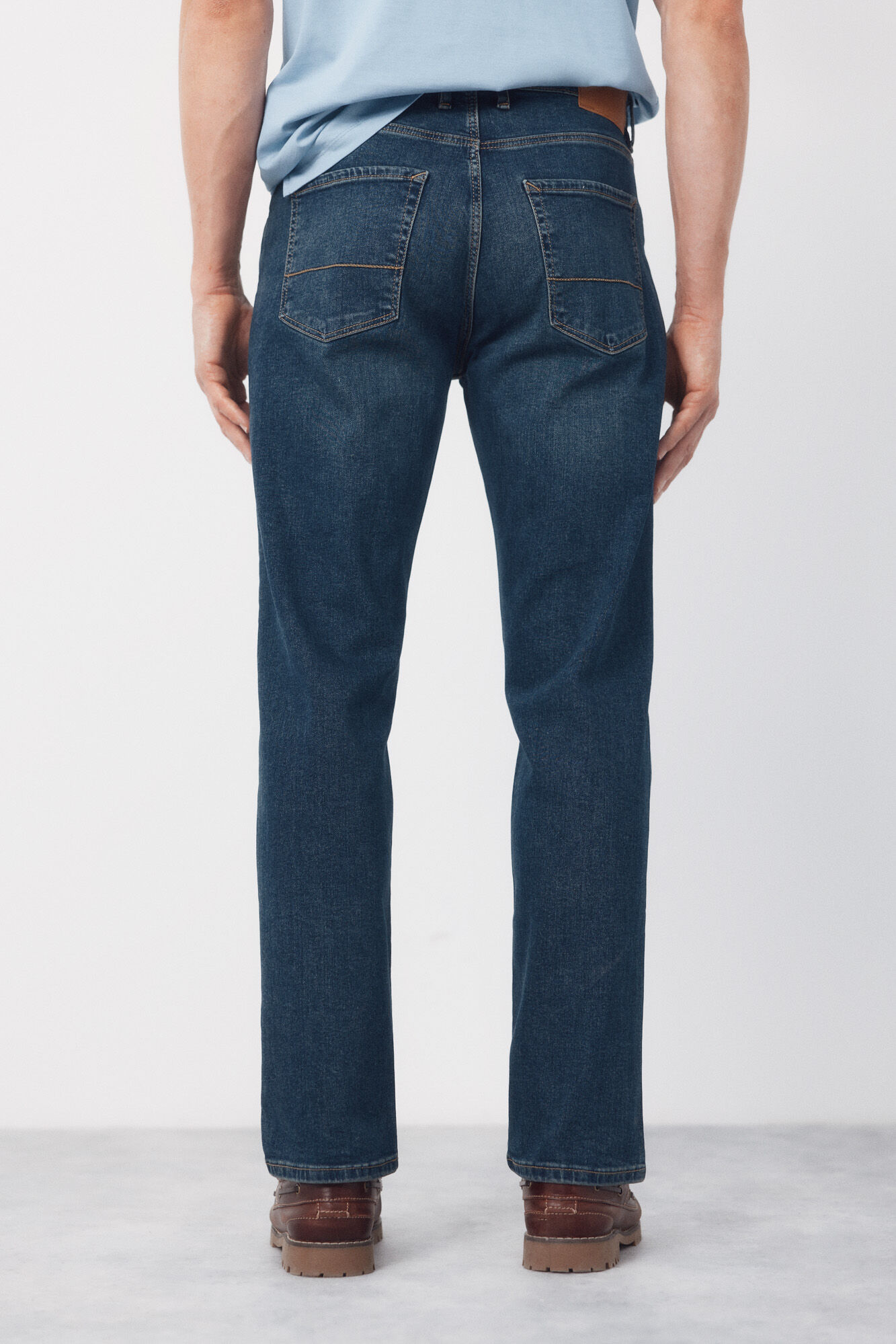 Cortefiel Pantal&oacute;n vaquero regular fit Azul