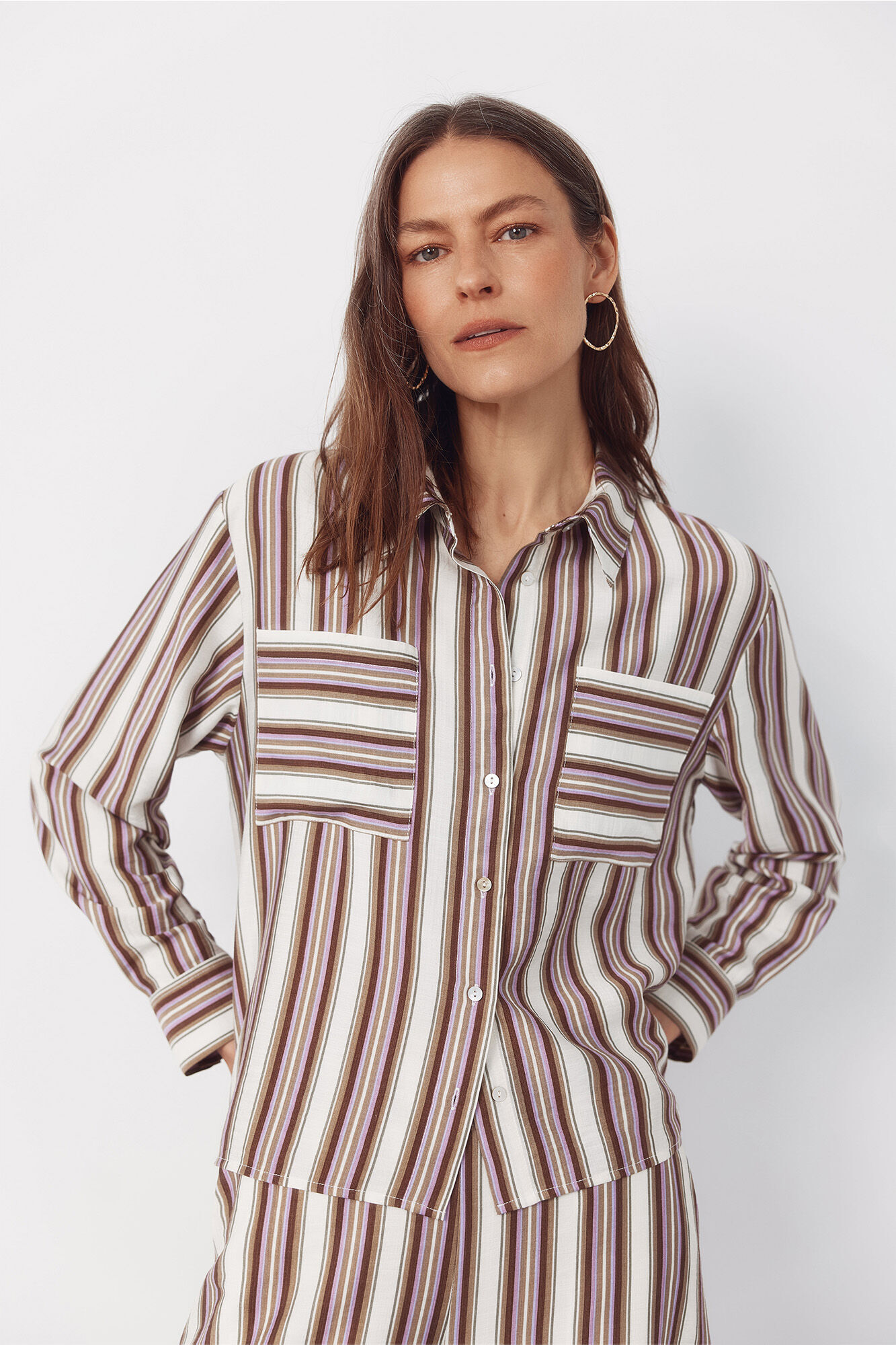 Cortefiel Camisa de rayas