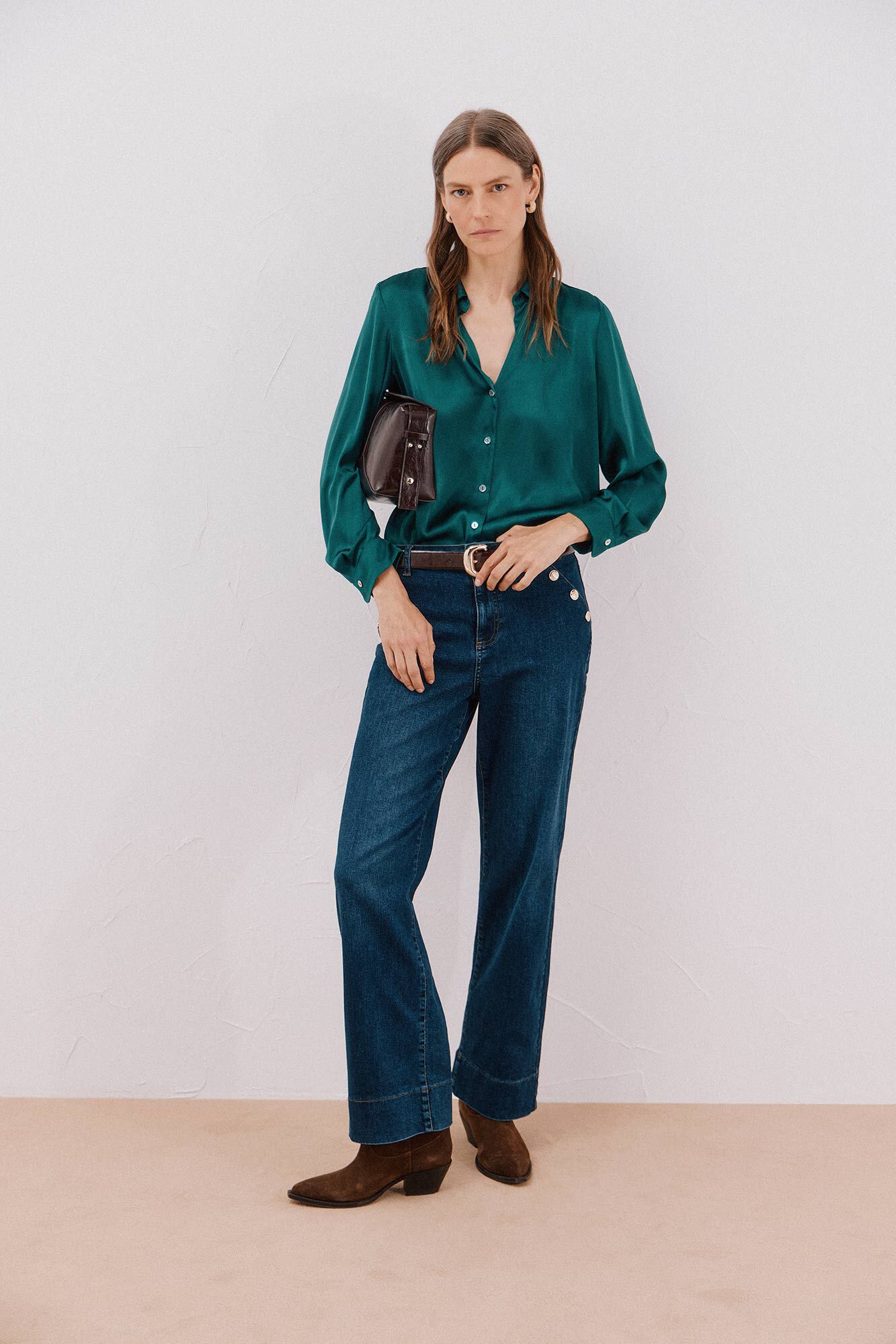 Cortefiel Bolsillo hombro cortes