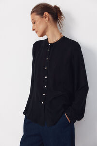 Cortefiel Blusa de cuello redondo