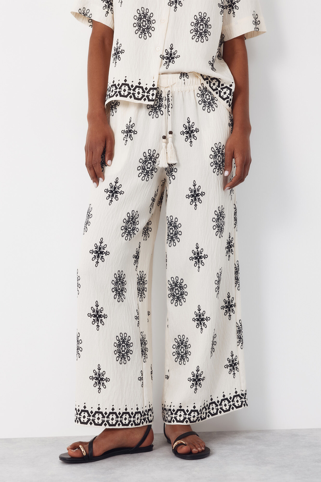 Cortefiel Pantal&oacute;n estampado