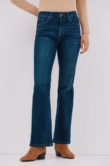 Cortefiel Jeans campana Azul