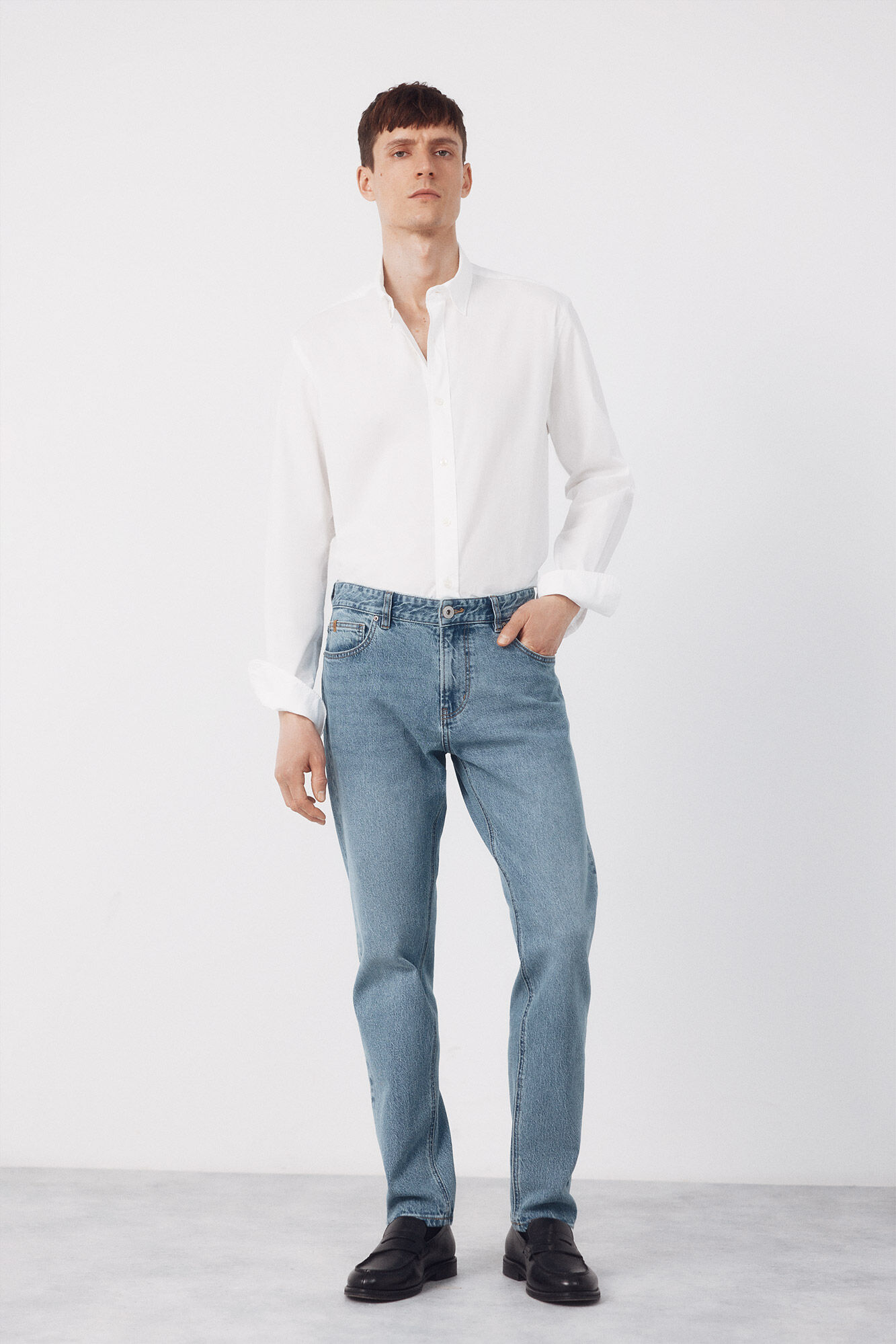 Cortefiel Pantal&oacute;n vaquero slim fit Azul