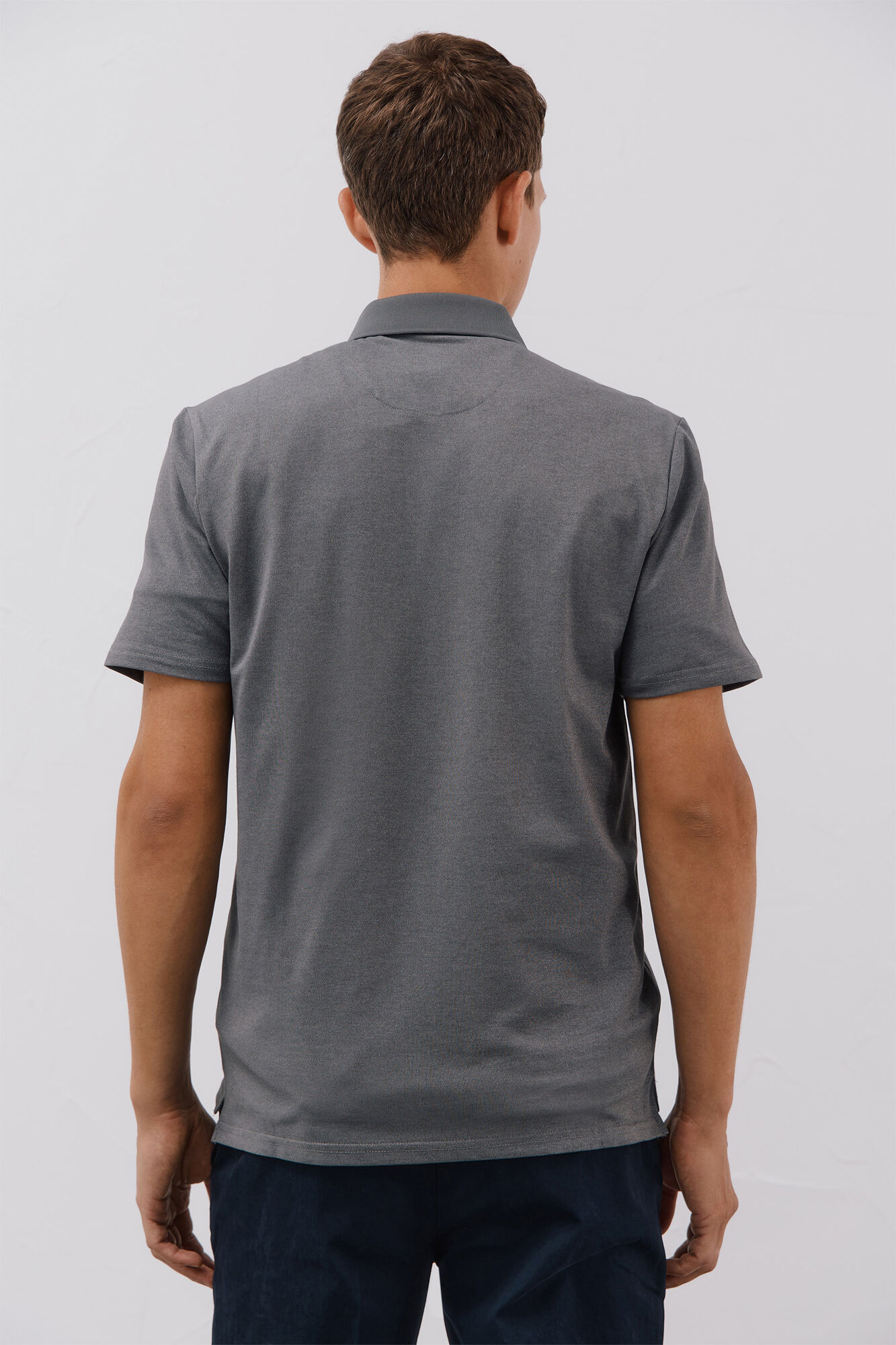 Cortefiel Polo regular fit Gris