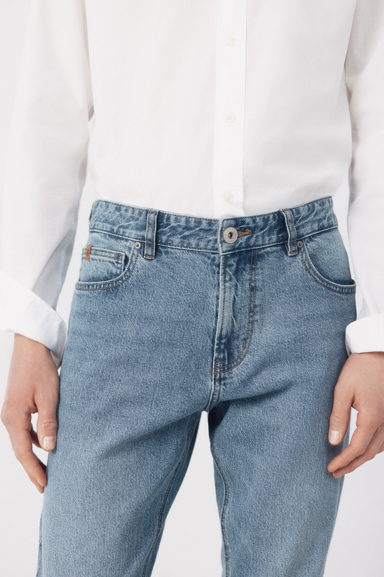 Cortefiel Pantal&oacute;n vaquero slim fit Azul