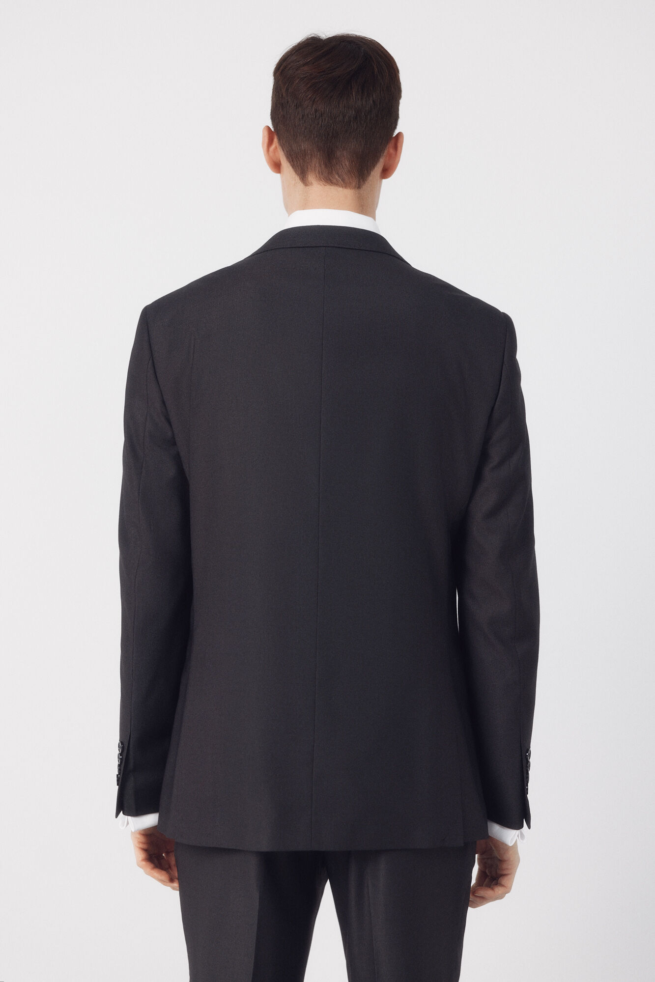 Cortefiel Americana traje estructura Serie XXI Gris oscuro