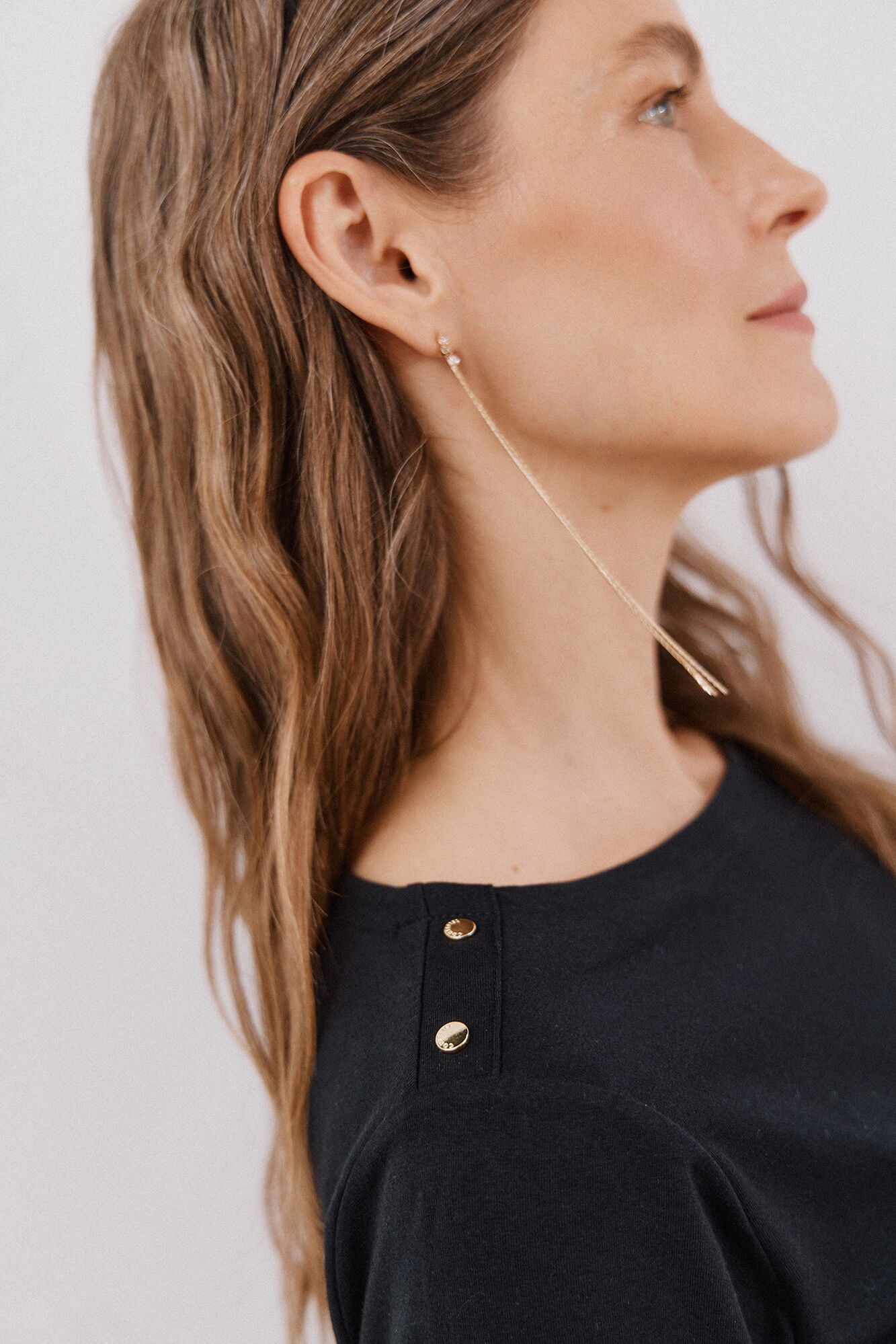 Cortefiel Playera barco botones