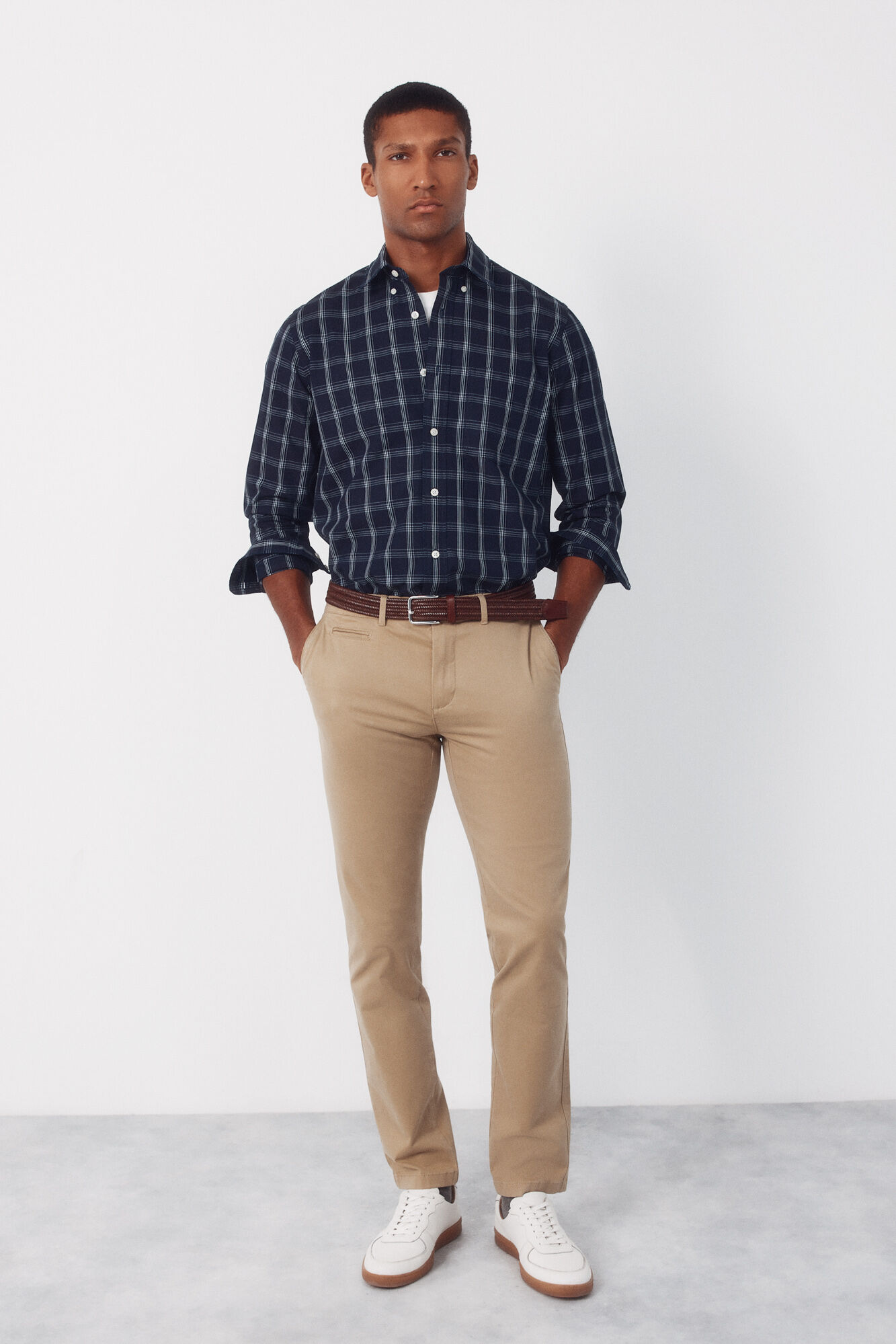 Cortefiel Pantal&oacute;n chino slim fit