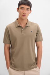 Cortefiel Polo básico Kaki