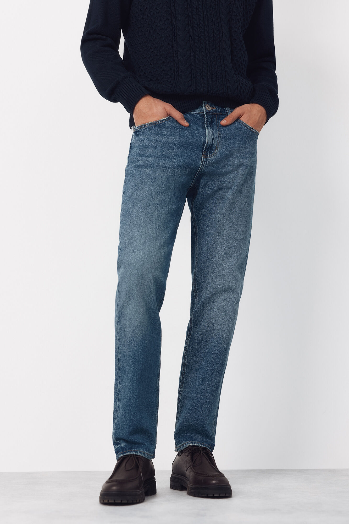 Cortefiel Pantal&oacute;n vaquero regular fit