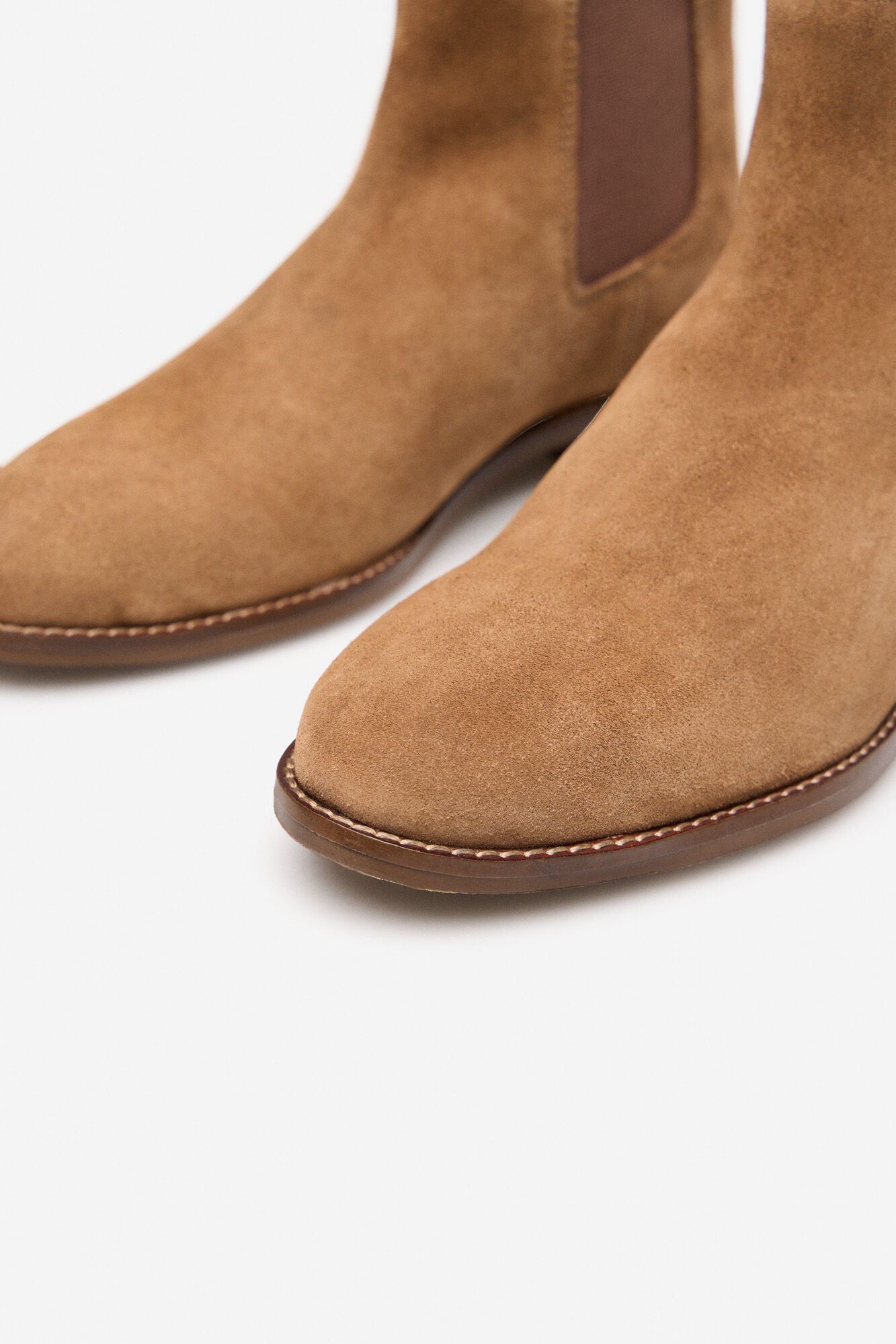 Cortefiel Bot&iacute;n chelsea de serraje Camel
