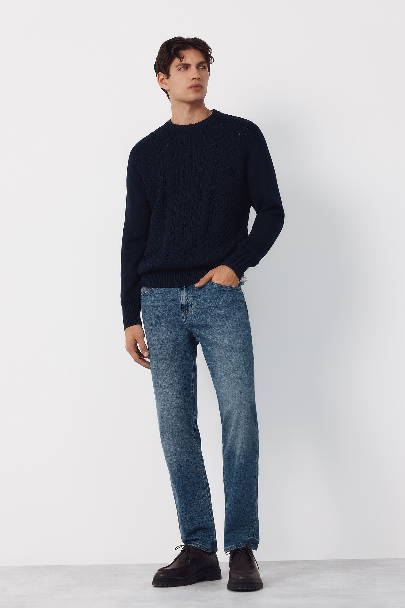 Cortefiel Pantal&oacute;n vaquero regular fit