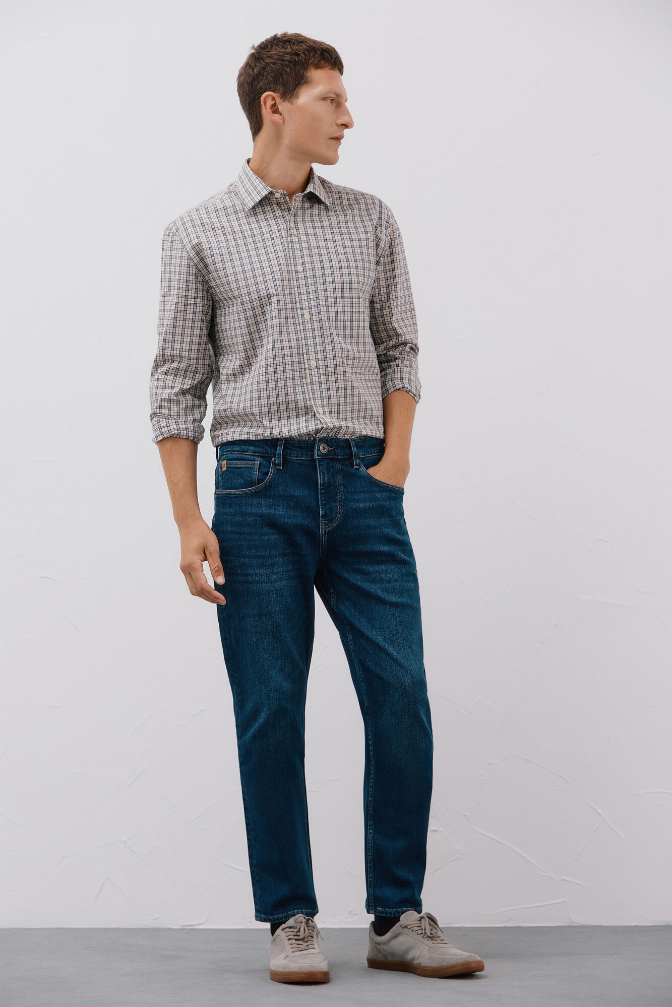 Cortefiel Pantal&oacute;n denim regular fit