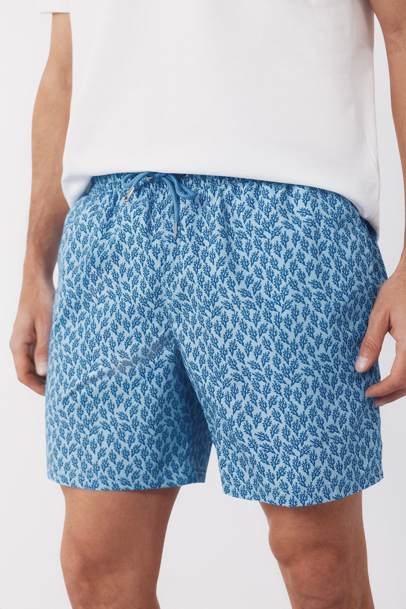 Cortefiel Ba&ntilde;ador estampado algas peque&ntilde;as