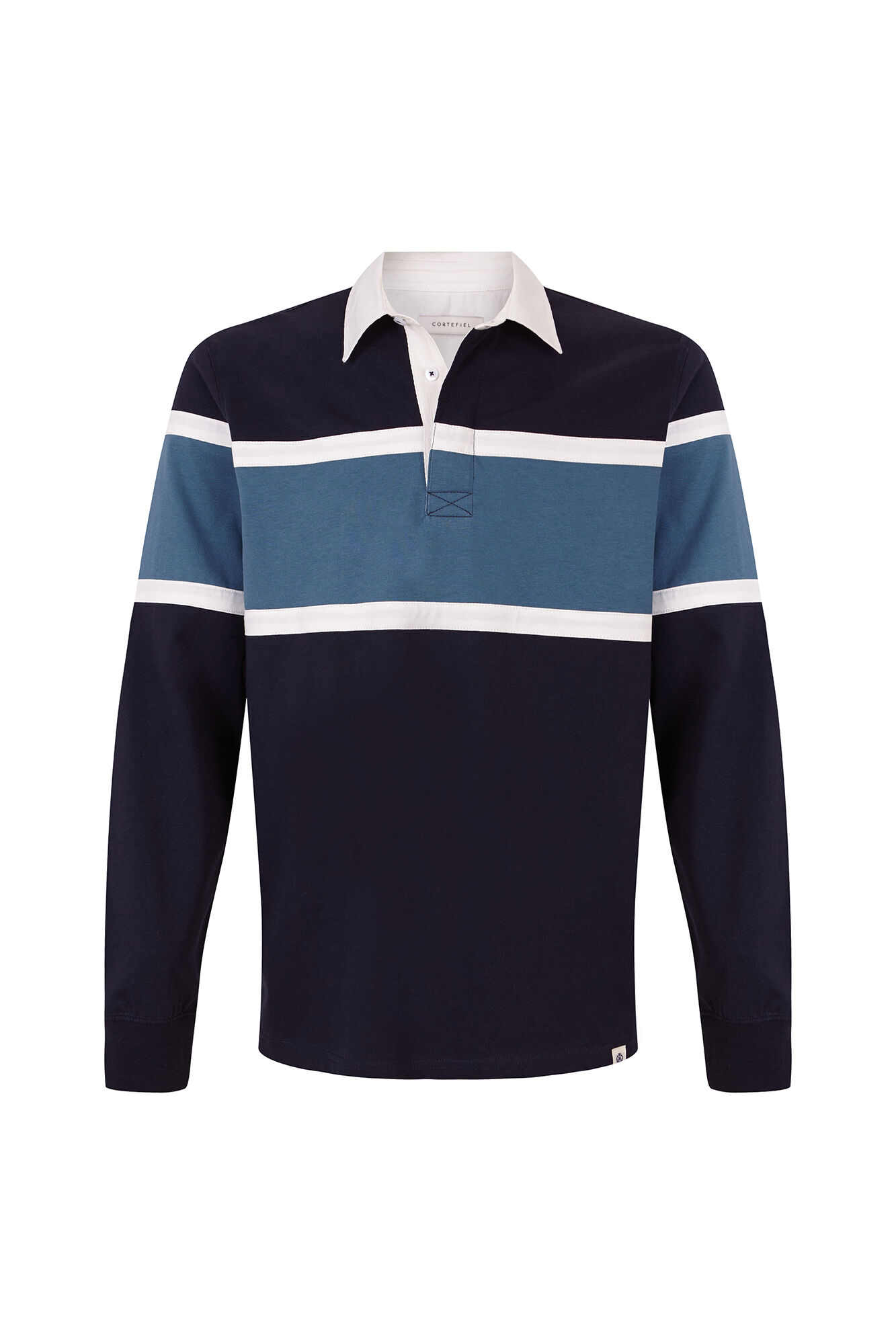 Cortefiel Polo rugby Azul marino