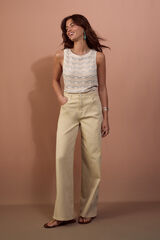 Slowlove Jeans Wide Leg Amarillo