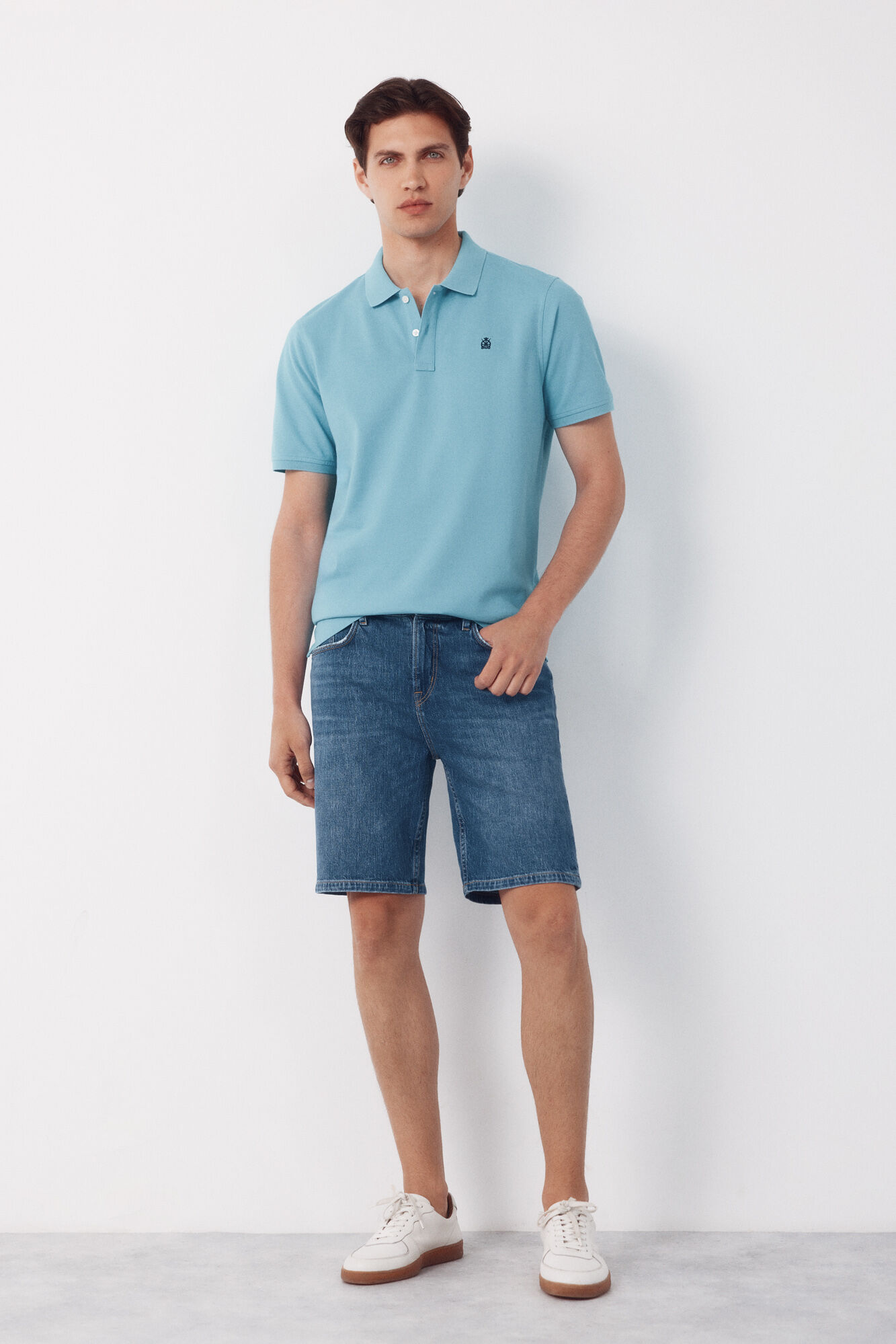 Cortefiel Polo b&aacute;sico piqu&eacute;