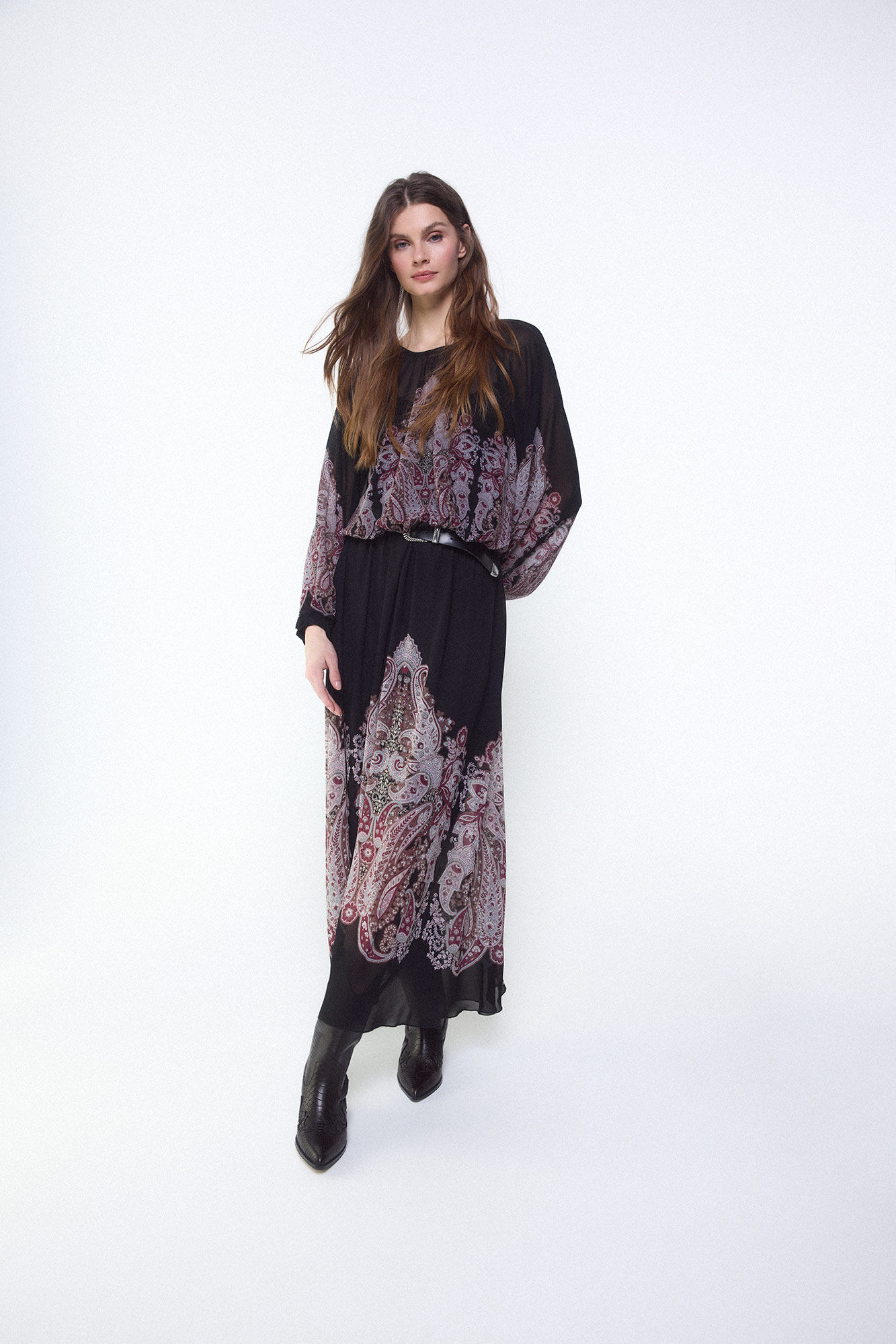 Slowlove Falda con estampado posicionado