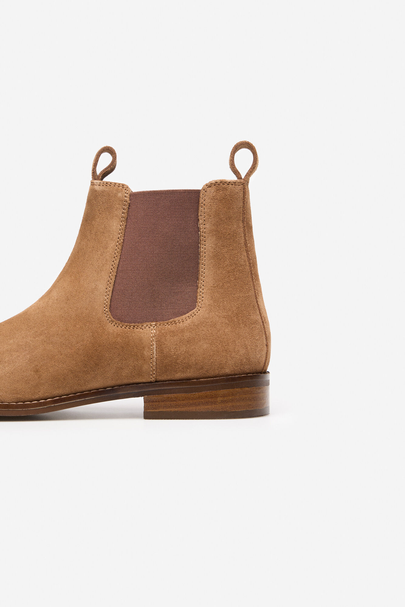 Cortefiel Bot&iacute;n chelsea de serraje Camel
