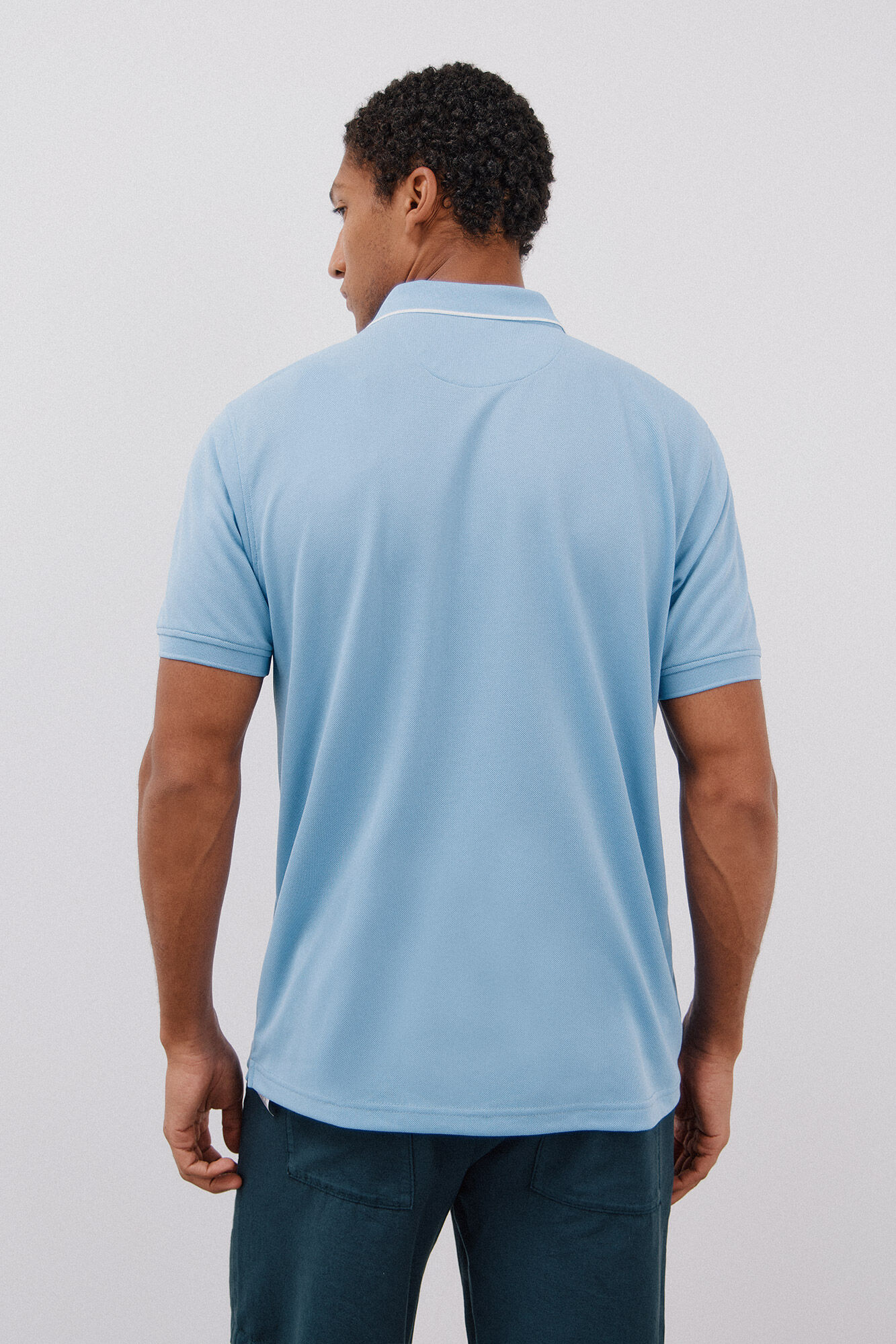 Cortefiel Polo coolmax&reg;  Azul