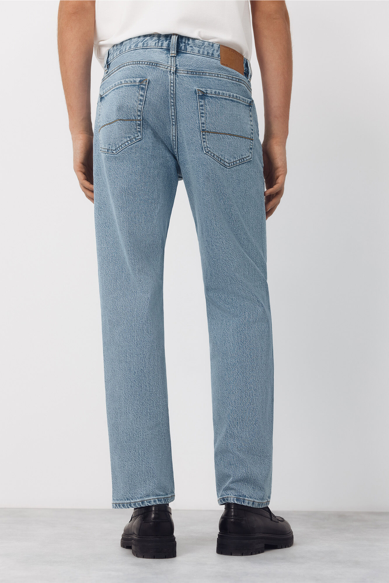Cortefiel Pantal&oacute;n vaquero straight fit Azul