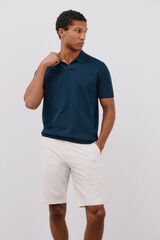 Cortefiel Bermudas chino Marfil