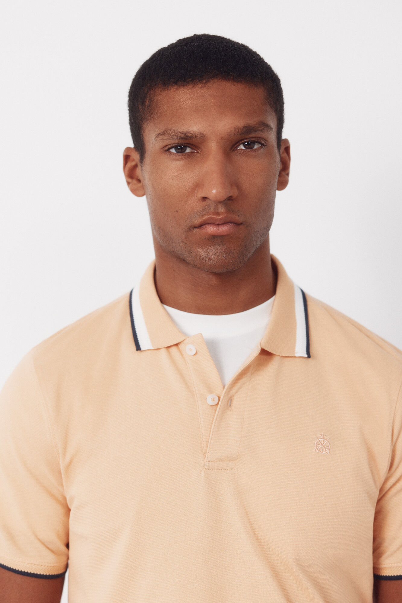 Cortefiel Polo estructura cuello fantas&iacute;a