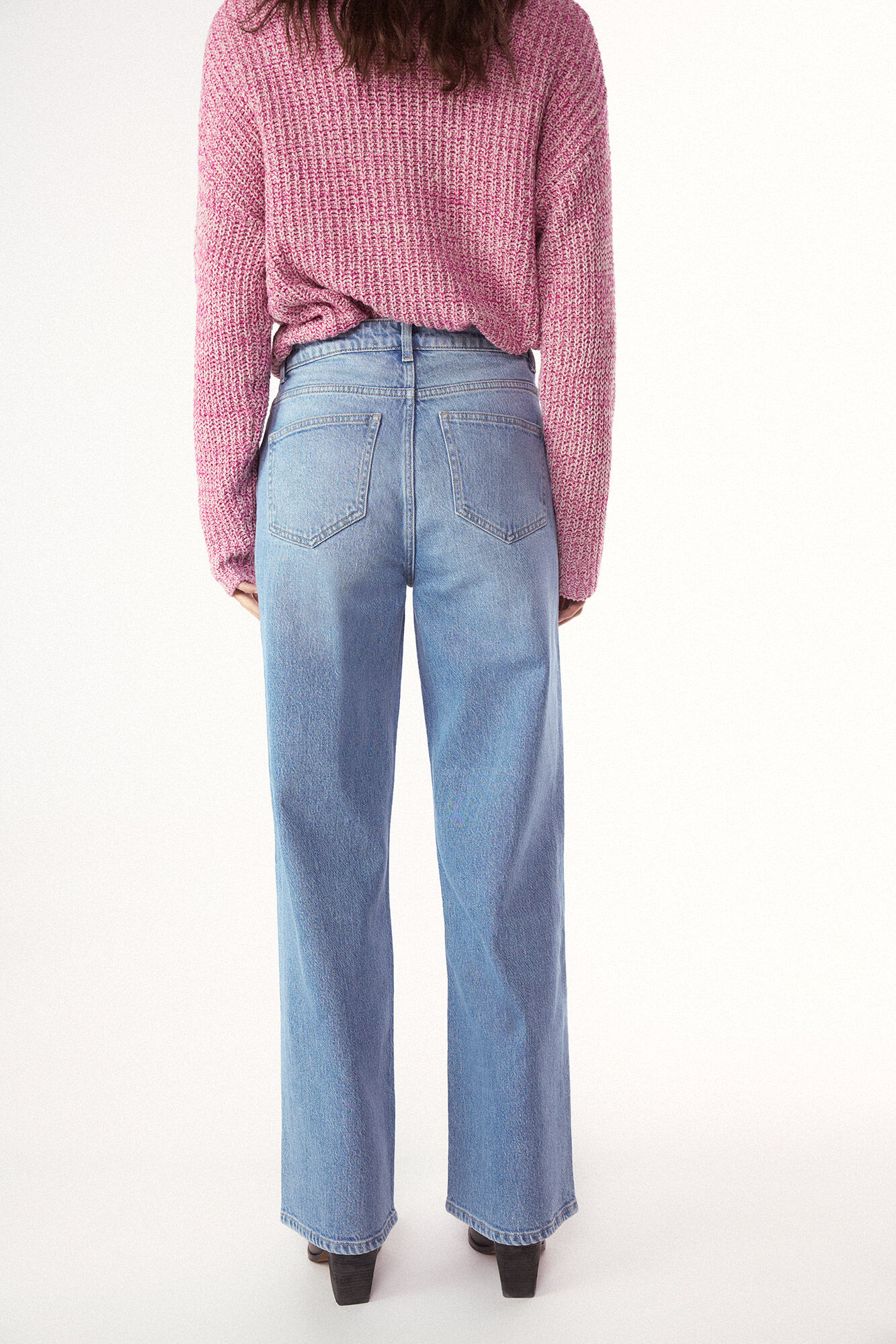Slowlove Jeans con tachas Azul