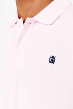 Cortefiel Polo básico Rosa