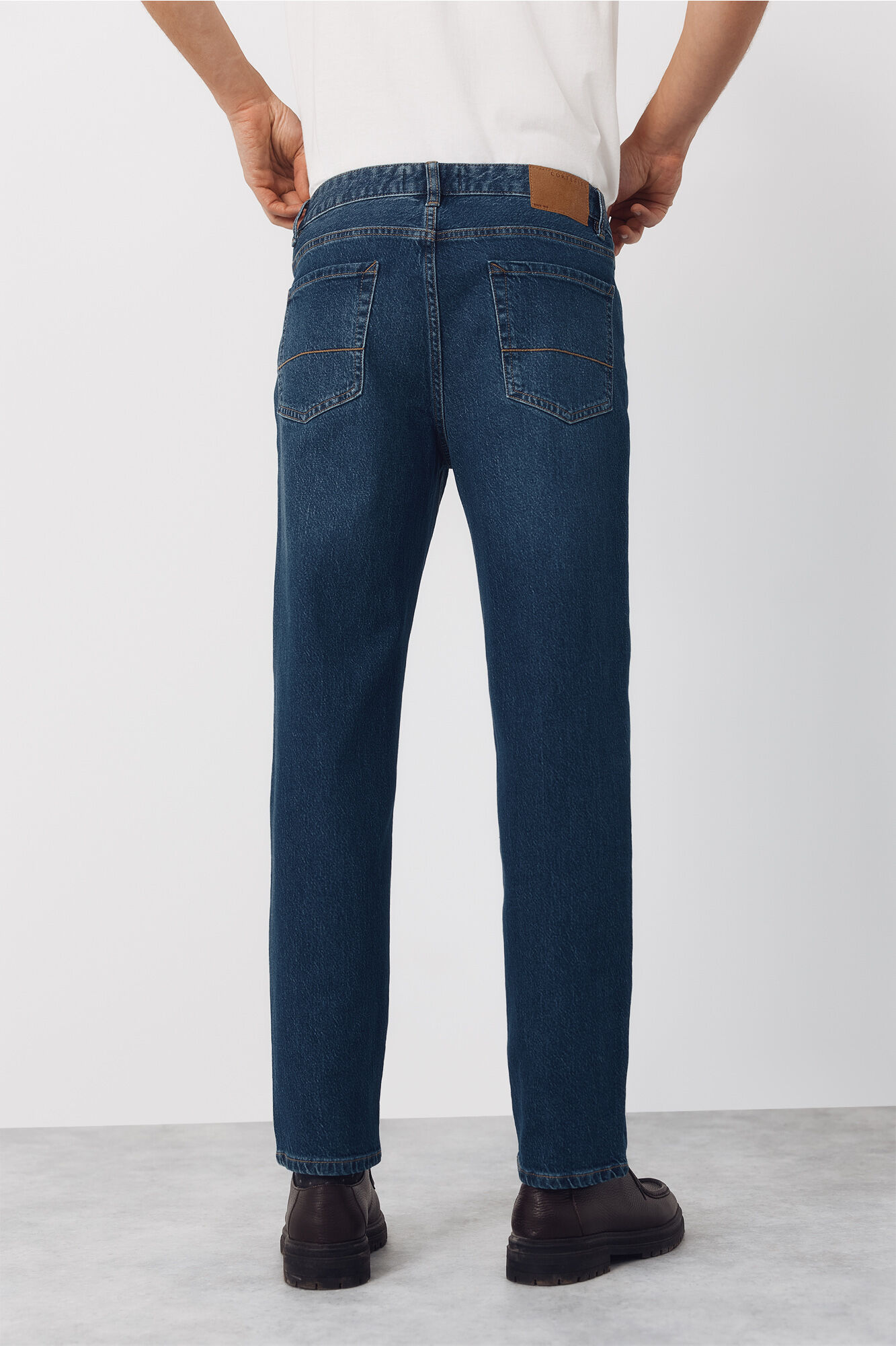 Cortefiel Pantal&oacute;n vaquero straight fit Azul