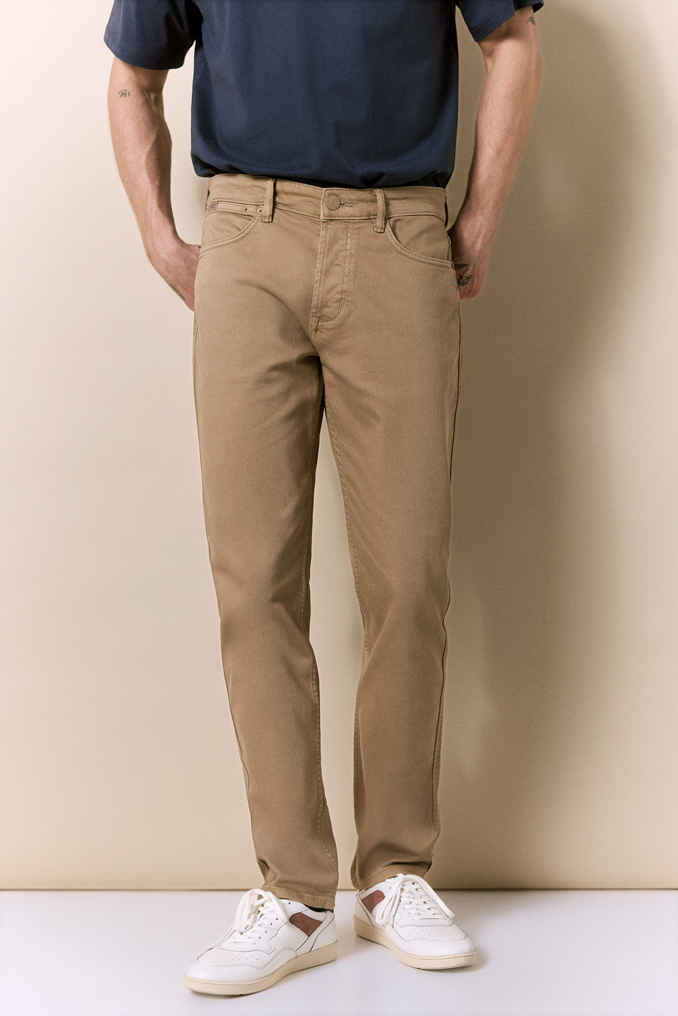 OOTO Pantal&oacute;n 5 bolsillos color slim