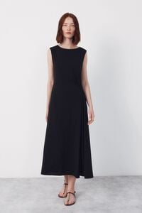 Cortefiel Vestido con nudo lateral