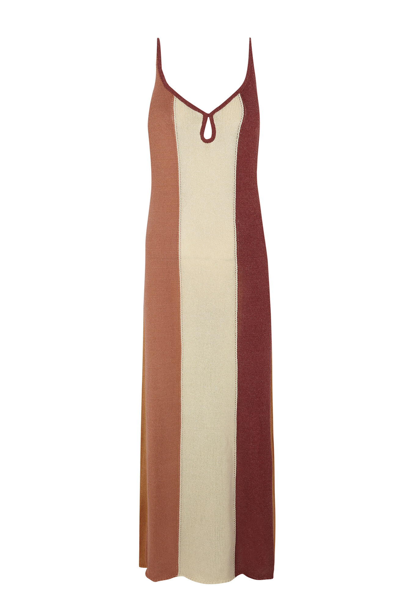 Slowlove Vestido punto multicolor Multicolor