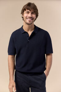 OOTO Jersey polo estructura manga corta