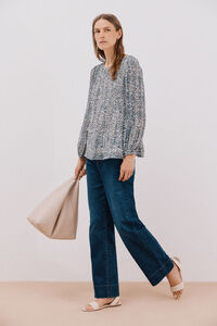 Cortefiel Blusa plisada