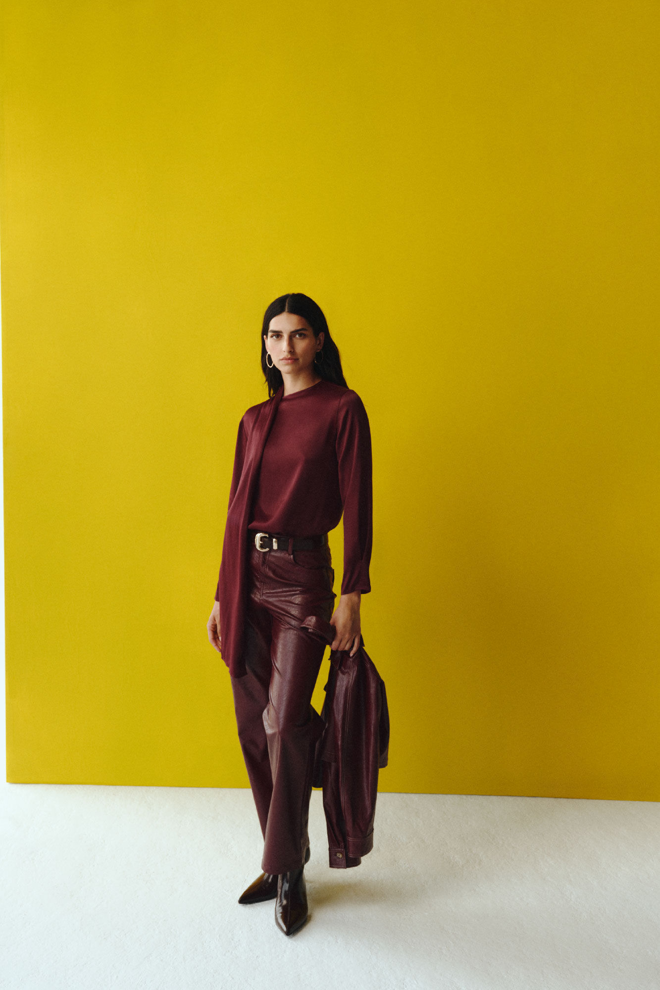 Cortefiel Blusa lazo