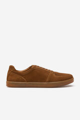 Cortefiel Zapatilla piel Camel