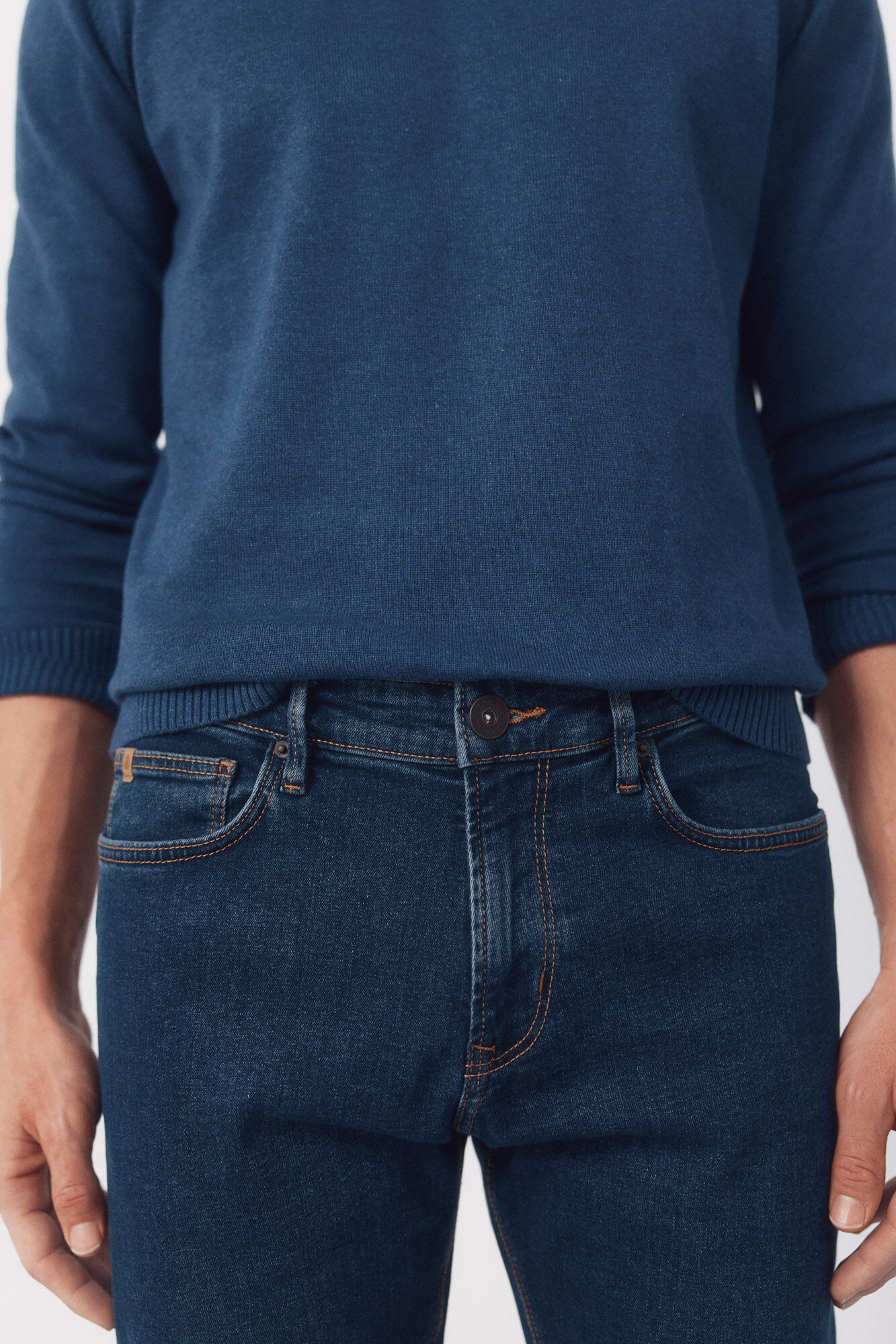 Cortefiel Pantal&oacute;n vaquero slim fit Azul